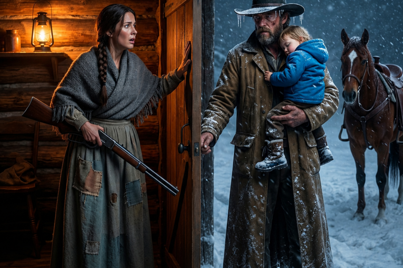 A Poor Young Girl Gave Them Shelter for One Night… The Truth About the Cowboy Left Her Speechless