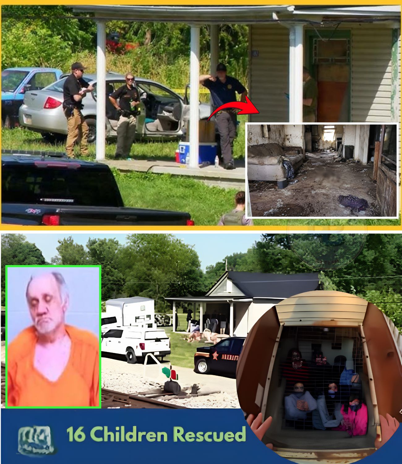 Early revelations about the possible motive behind the outrageous acts against the 16 children in Ohio — inconsistent statements among the suspects, with the grandfather emerging as the central focus.