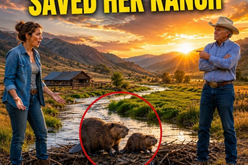 Everyone Laughed When She Brought Beavers to Her Dying Ranch… Until the Water Came Back