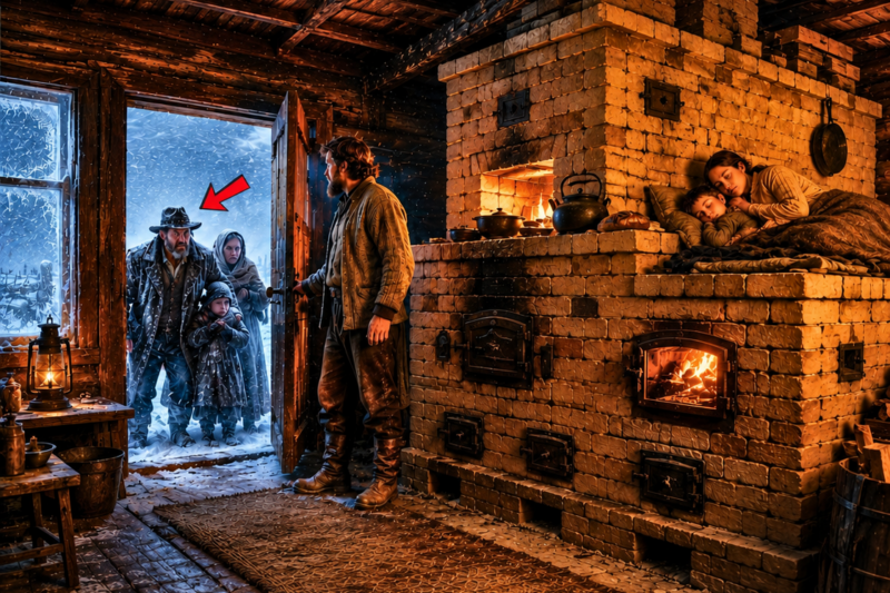 They Mocked His Huge Russian Brick Stove — Until the Worst Blizzard Hit and They Knocked on His Door