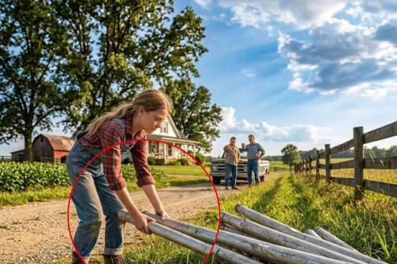 Everyone Laughed When a Little Girl Collected Their Old Irrigation Pipes… Until They Saw Her Crops