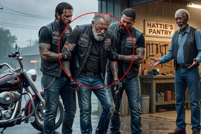 Everyone Feared the Bikers… Until One Couple Opened the Door